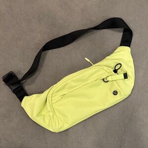 Lululemon Lime Green Belt Bag